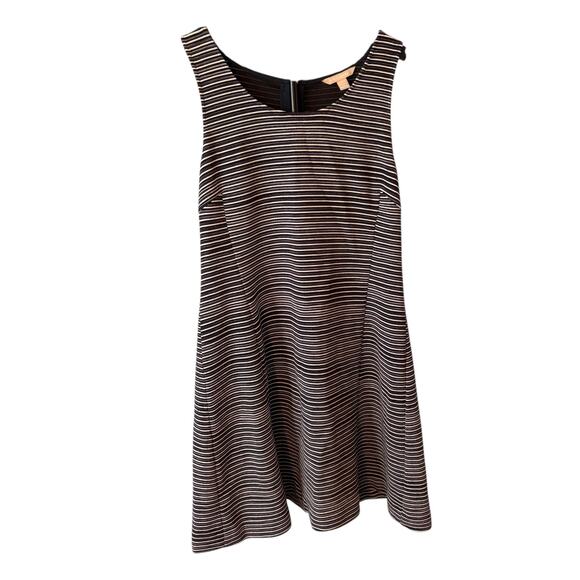 Banana Republic Striped Sleeveless Dress - Size 12 Petite - Picture 1 of 6